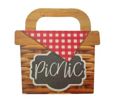 Tarjetas De Invitación Picnic X8