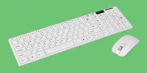 Teclado Inalambrico Y Mouse Inalambrico Mac K-06 (blanco)