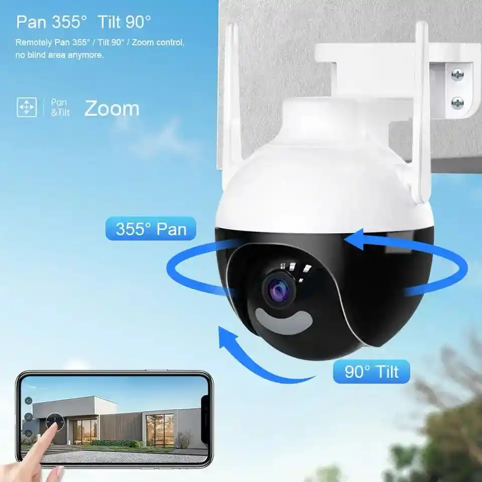 Cámara Exterior Robótica Ptz Ip / Camara Exterior Ptz