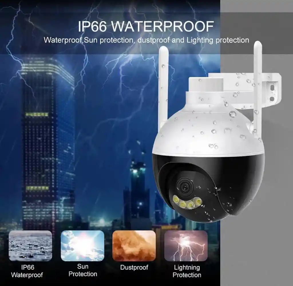 Cámara Exterior Robótica Ptz Ip / Camara Exterior Ptz