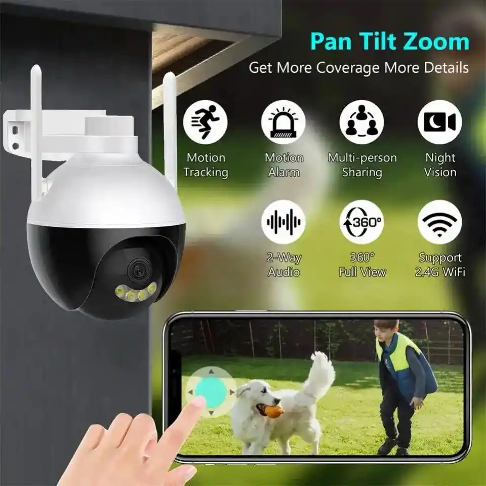 Cámara Exterior Robótica Ptz Ip / Camara Exterior Ptz