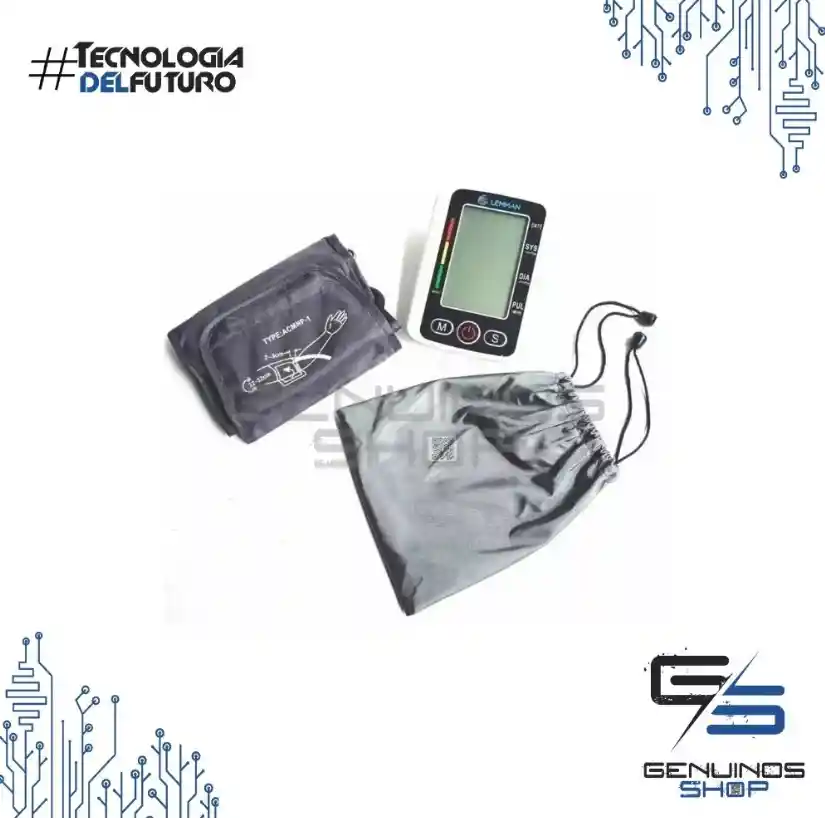 Tensiometro Digital Medidor Presión De Brazo + Estuche Usb