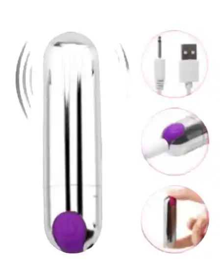 Vibrador Bala Recargable