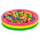 Intex Piscina Inflable + 100 Pelotas 114cm Plástico Agua
