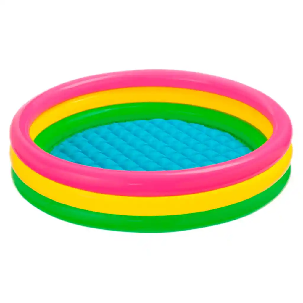 Intex Piscina Inflable + 100 Pelotas 114cm Plástico Agua