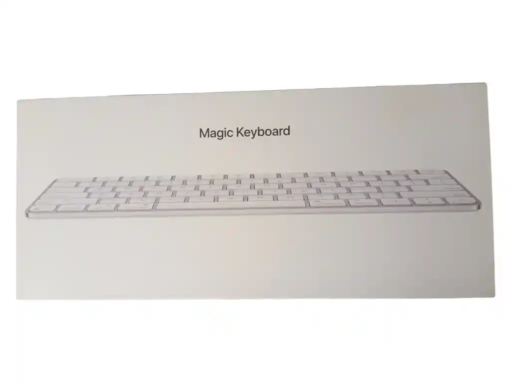 Teclado Apple Magic Keyboard – Inglés (ee.uu.) Blanco Modelo A2450 Usb-c Mk2a3ll/a