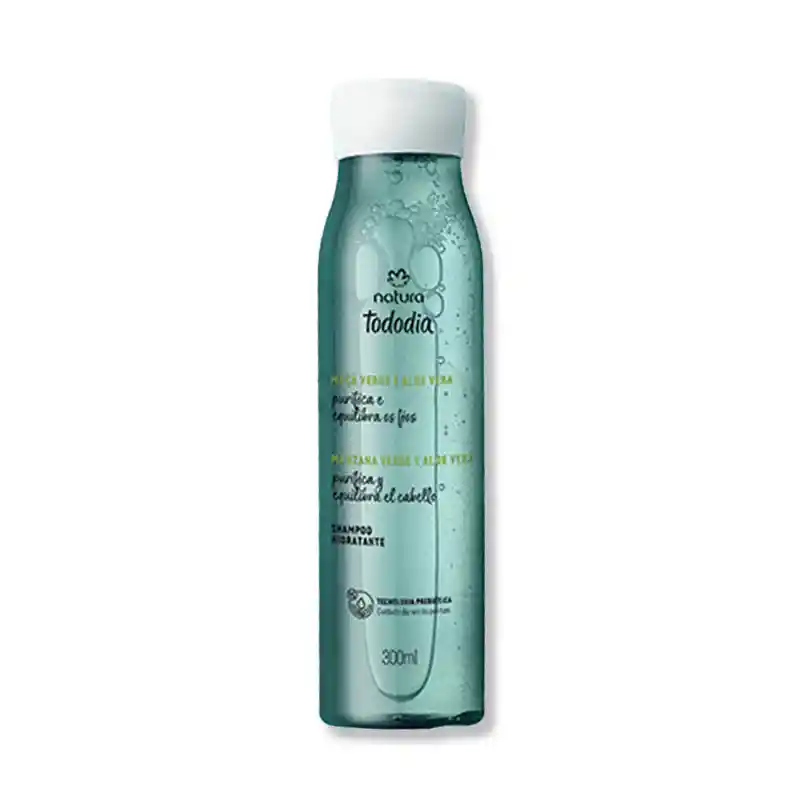 Shampoo Hidratante Manzana Verde Y Aloe Vera