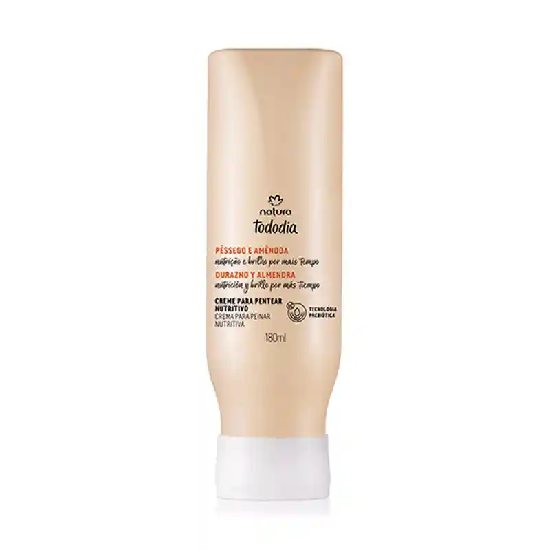 Crema Para Peinar Nutritiva Durazno Y Almendra