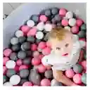 100 Pelotas Para Piscina Paquete Colores Pasteles Excelente Calidad