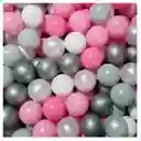 100 Pelotas Para Piscina Paquete Colores Pasteles Excelente Calidad