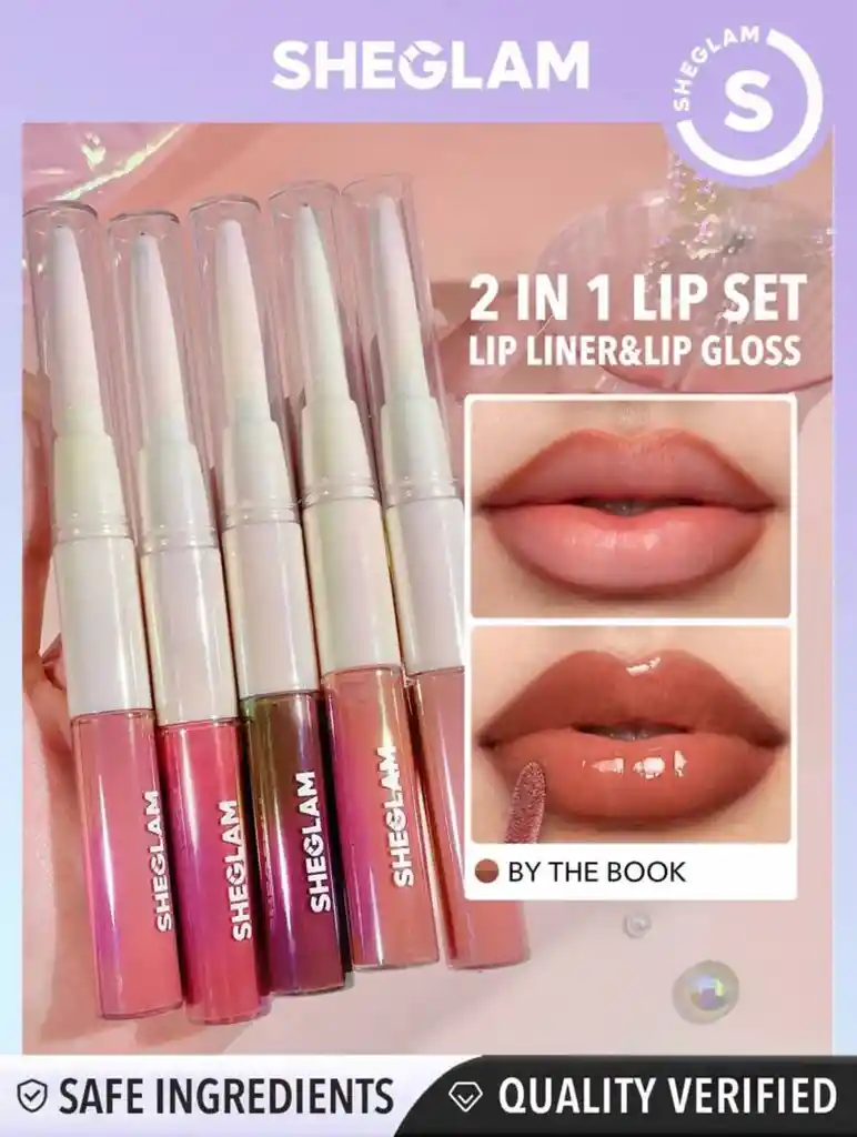 Lip Combo Rules Sheglam Tono By The Book