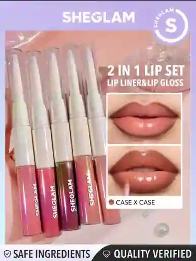 Lip Combo Rules Sheglam Tono Case X Case