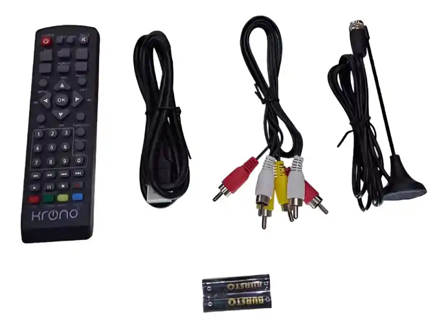 Decodificador Tdt Krono Kr-360 Incluye Asesorios Tv Gratuita