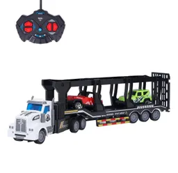 Tractomula Camion Niñera Carros Recargable Control Remoto