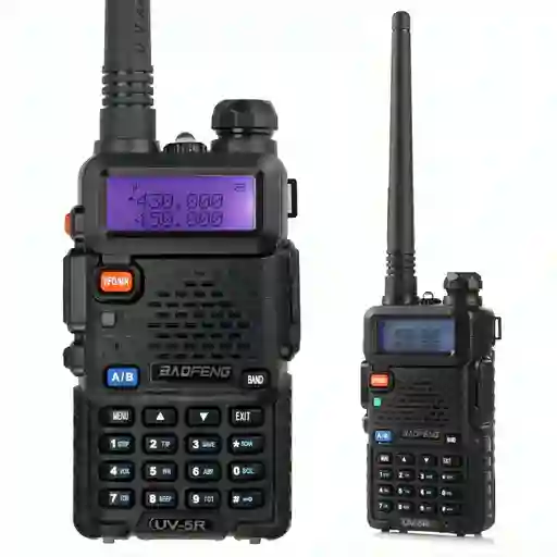 Walkie Talkie Baofeng Uv 5r Radio Bidireccional De Alta Potencia