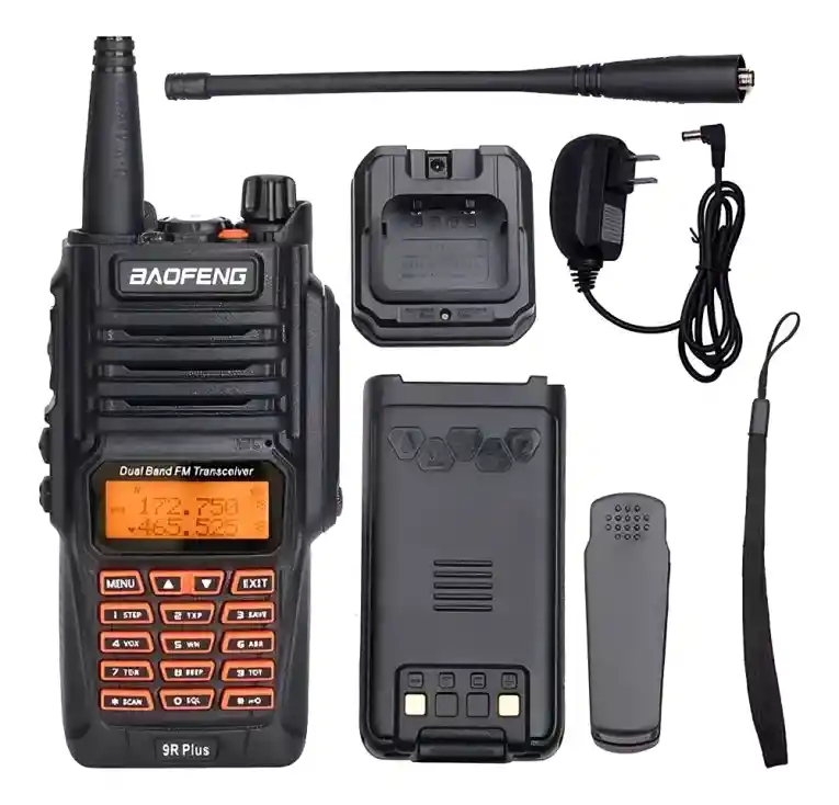 Radio Walkie Talkie Baofeng Uv-9r Plus Resistente Al Agua