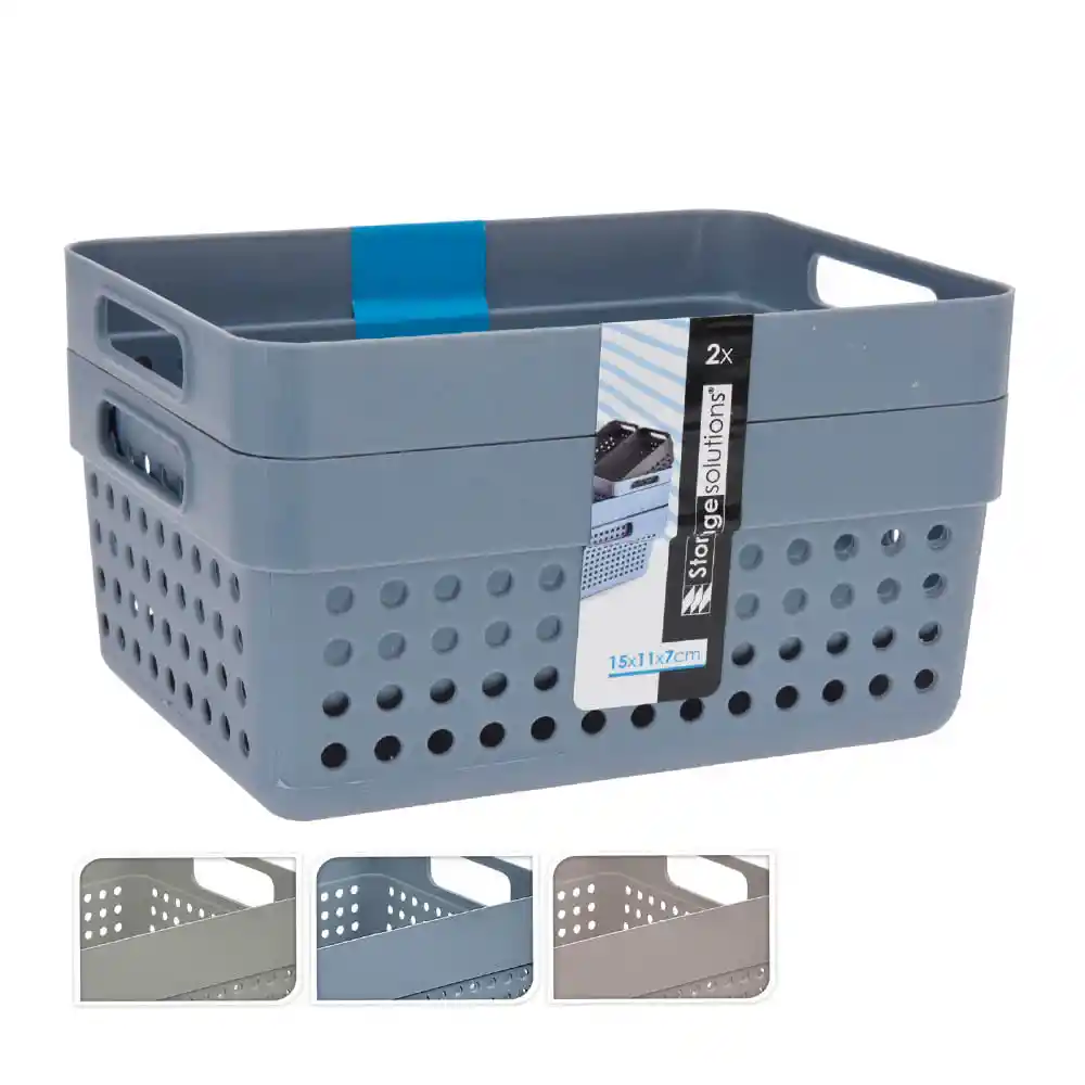 Cesta Krea Almacenar 2 Piezas