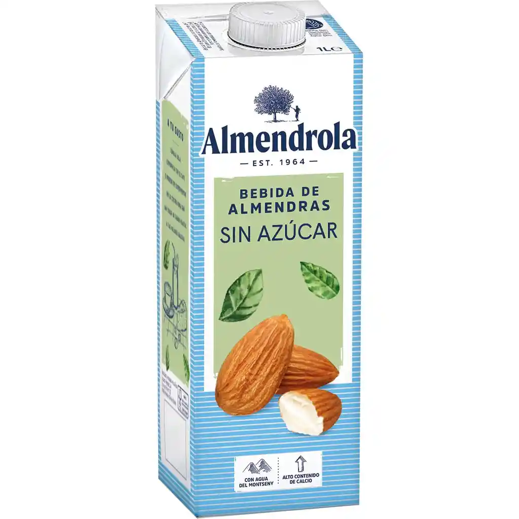 Almendrola Bebida De Almendra Sin Azúcar