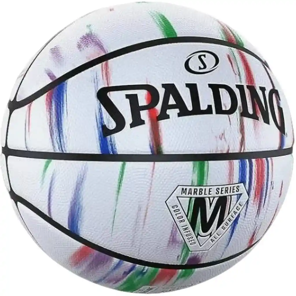 Spalding Marble Series Baloncesto Para Exteriores Multico