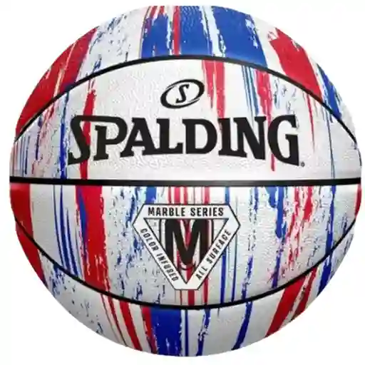 Balon Baloncesto Spalding Marble Series Colores #7 Original