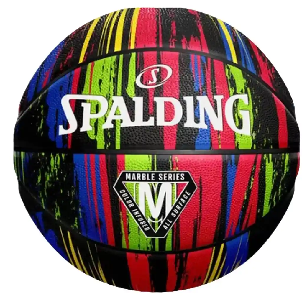 Spalding Marble Series Baloncesto Al Aire Libre Multicolor