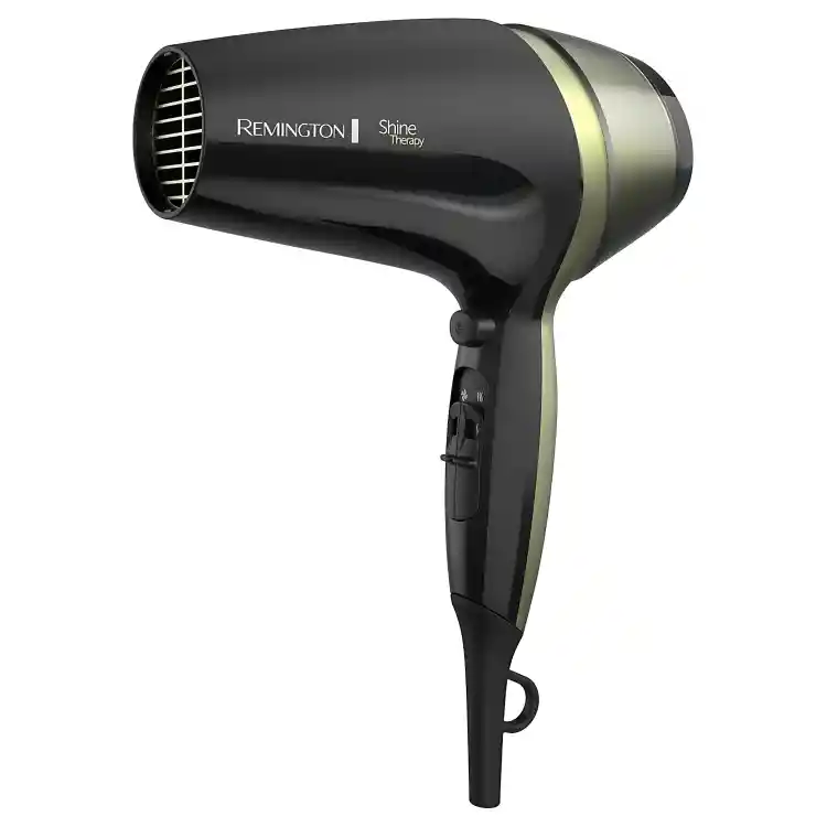 Secador De Cabello Remington Aguacate Macadamia, Secador De Pelo 1900 W Shine Teraphy