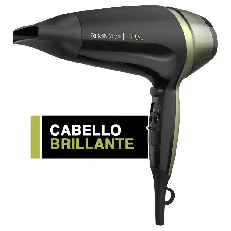 Secador De Cabello Remington Aguacate Macadamia, Secador De Pelo 1900 W Shine Teraphy