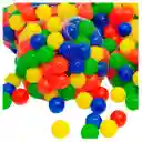 100 Pelotas Para Piscina Paquete Colores Brillantes Excelente Calidad