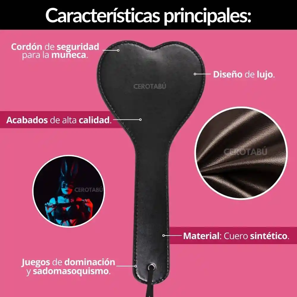 Kit Juguetes Sexuales Tapaojos + Paleta + Esposas + Velas Masajes