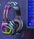 Audifonos Diadema Gaming Ergonomica Cableada Con Luces Rgb