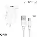 Cargador Vidvie 2.4a Cable Tipo C Generico Qa06