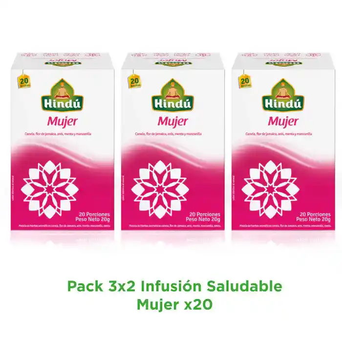 Infusion Saludable Mujer Pague 2 Lleve 3