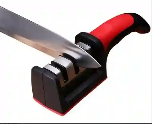 Afilador De Cuchillos Acero Mango Antideslizante Pro
