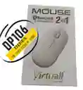 Mouse Bluetooth Y Wireless 2 En 1 Smart Tv Pc