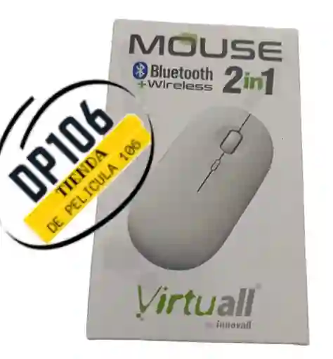 Mouse Bluetooth Y Wireless 2 En 1 Smart Tv Pc