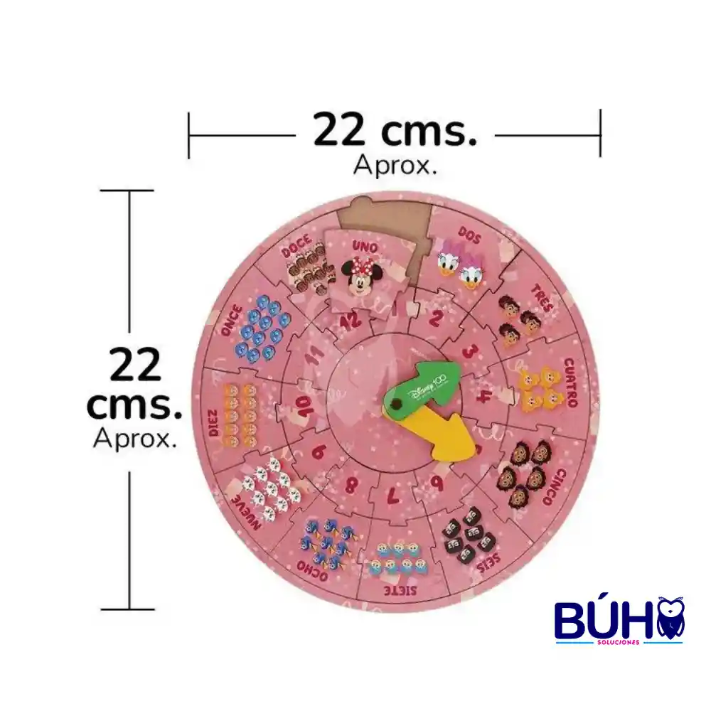 Reloj Didac Primavera Para Armar Niños