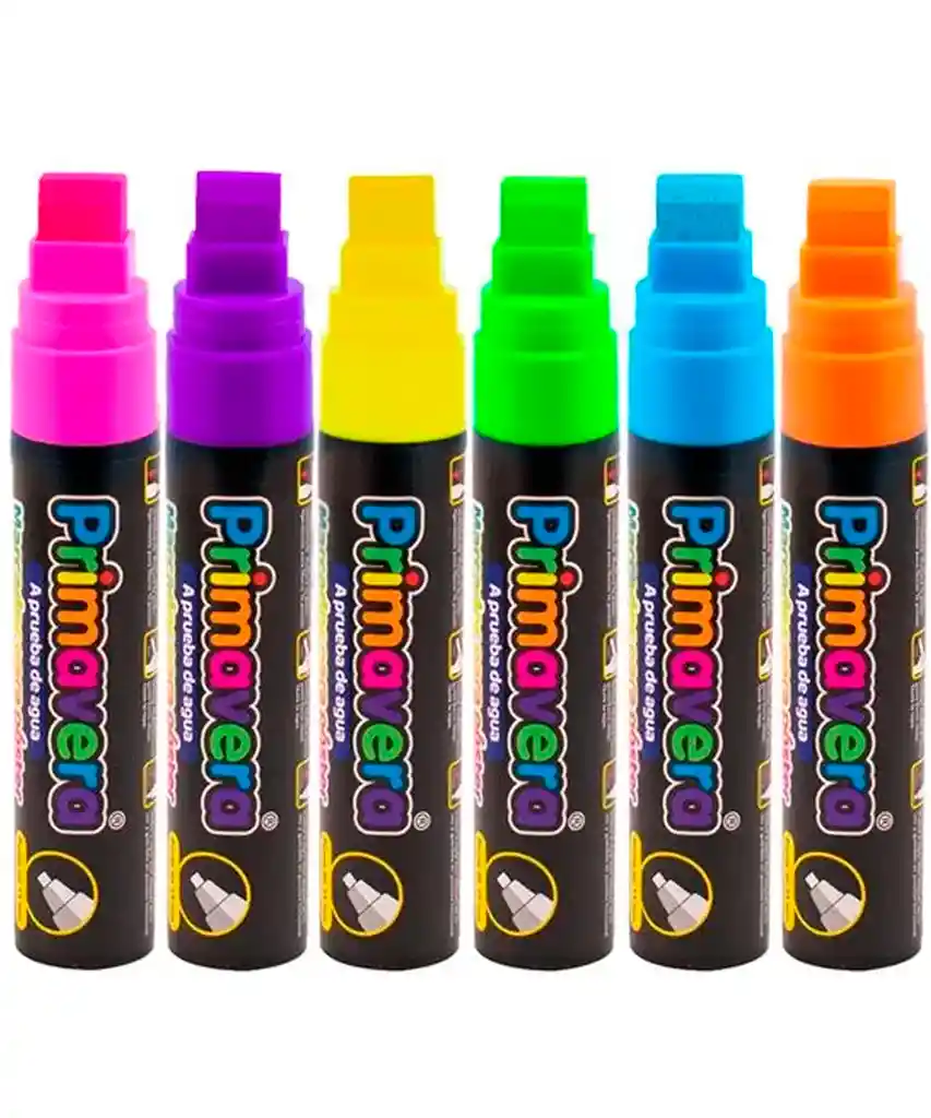 Marcador Primavera Poster Fluorescente