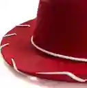 Sombrero Vaquero Gamuzado Para Niños Rojo Jessie Toy Story Disfraz Halloween