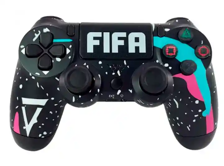 Control Ps4 Edición Especial Fifa Dualshock 4 Wireless Ps4 Negro Genérico
