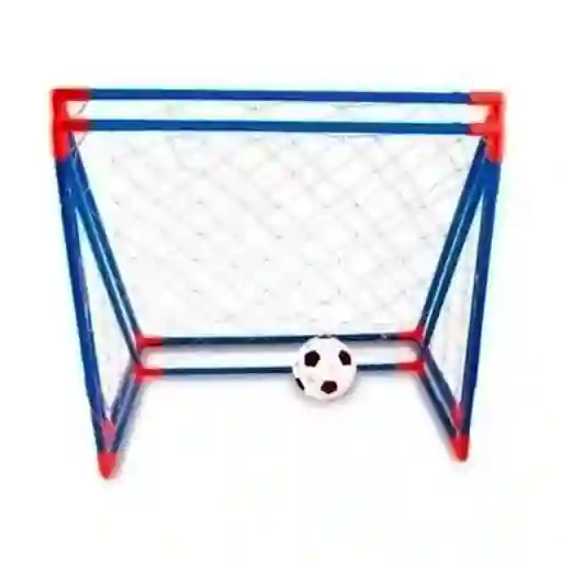 Mini Cancha Futbol Doble Niños 2 Arcos 80x82 Deporte