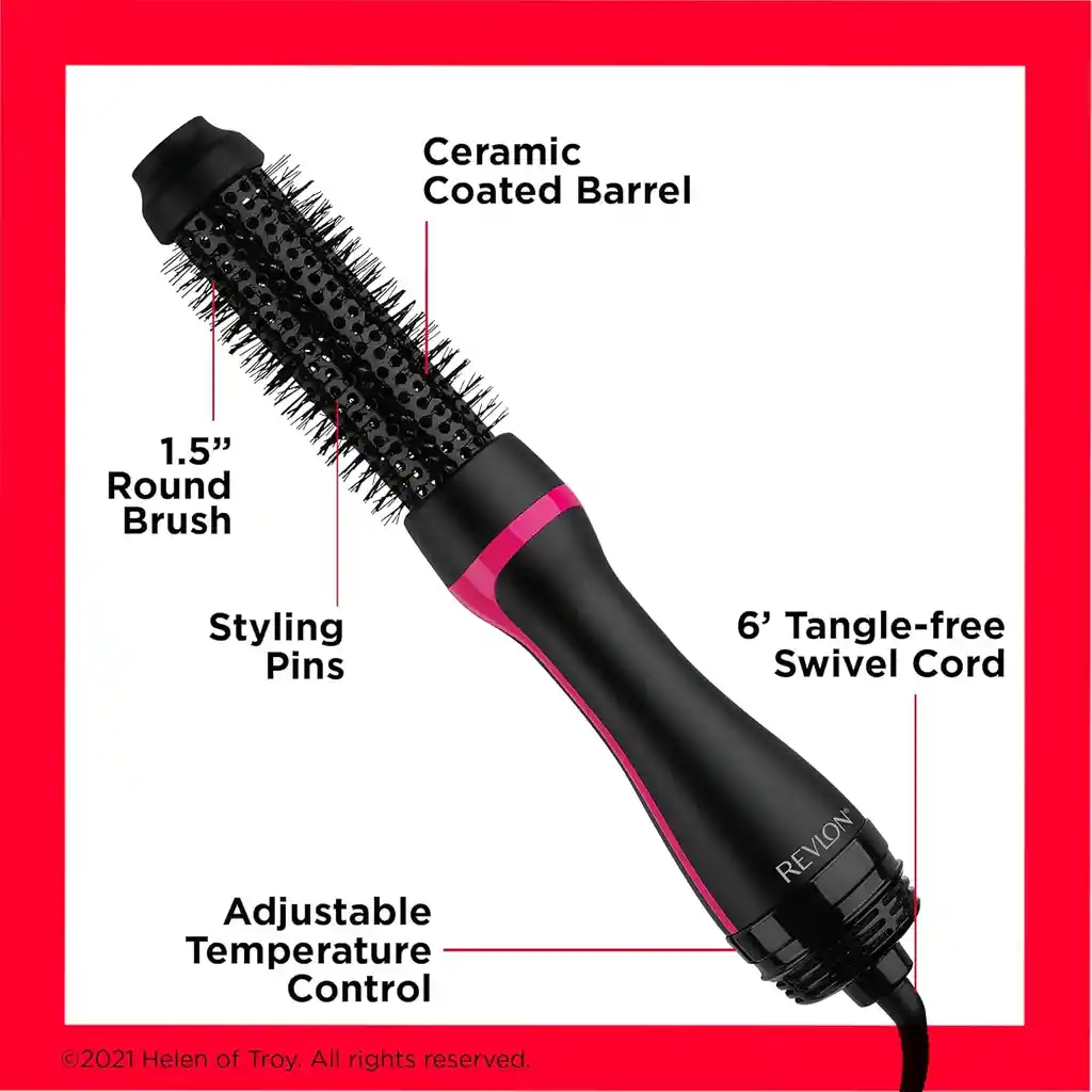 Cepillo Revlon Secador Alisador Moldeador Blower Cabello