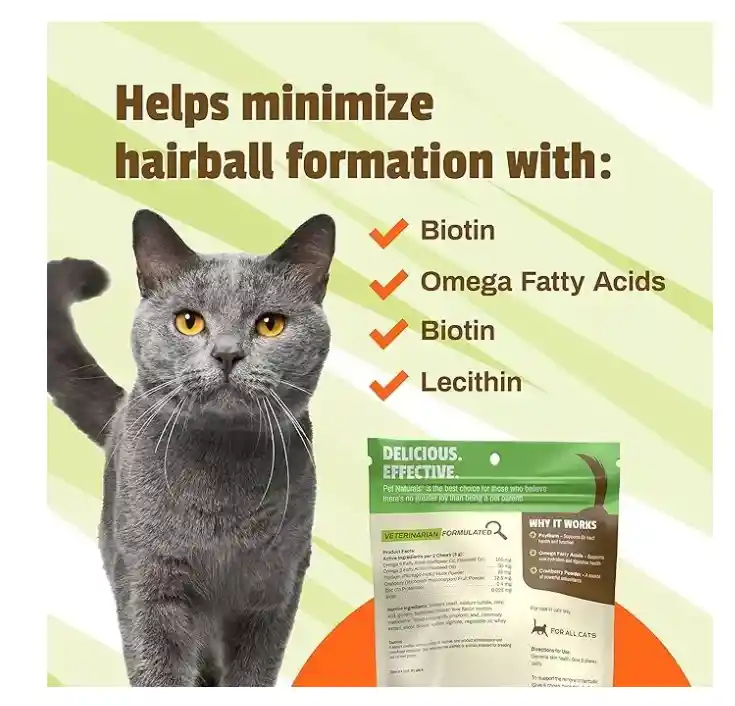 Suplemento Para Gatos Pet Naturals Hairball