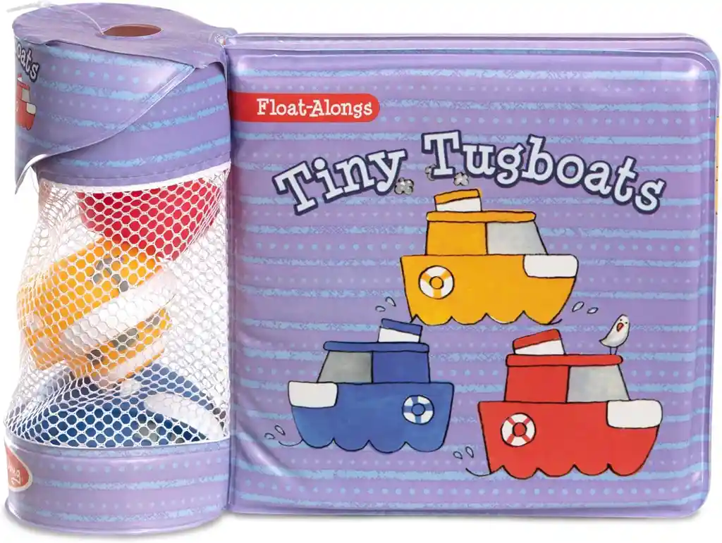 Libro Didáctico De Botes De Remolque Para El Baño Para Bebé