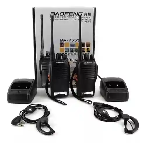 Radios De Comunicacion Baofeng Bf-777s / 16 Canales +audifonos