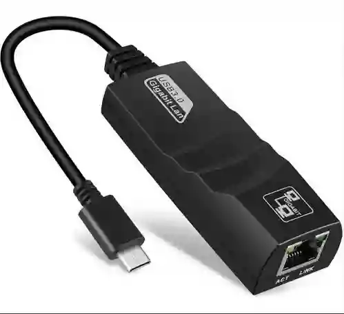 Adaptador Usb-c A Rj45 Gigabit Ethernet Tarjeta De Red Cable