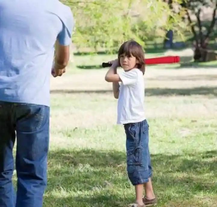 Bate De Béisbol Con Pelota Material Premium Apto Para Niños