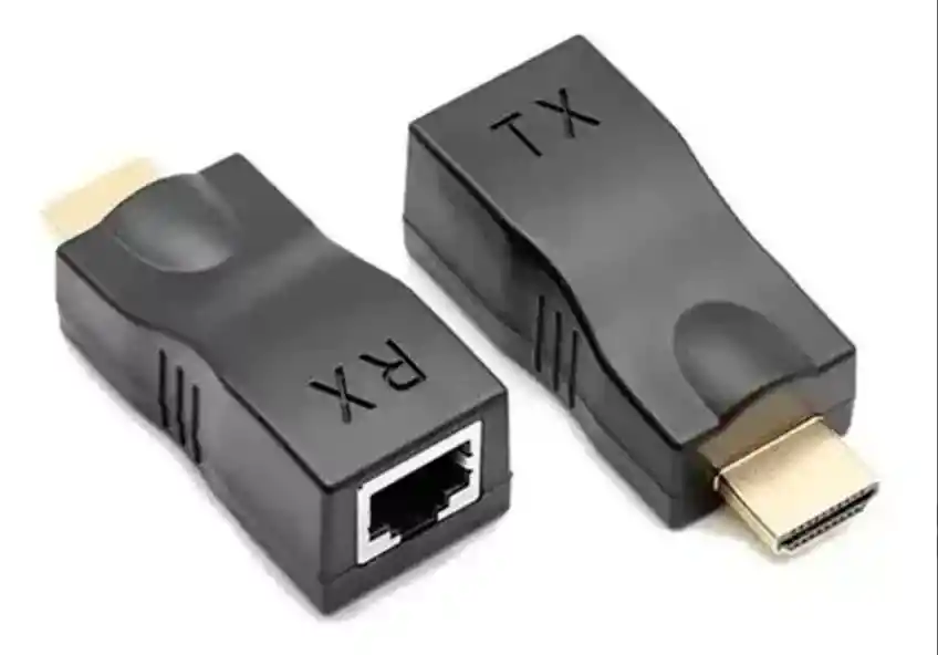 Convertidor Eternet Lan Extensor Rj45 Full A Hdmi