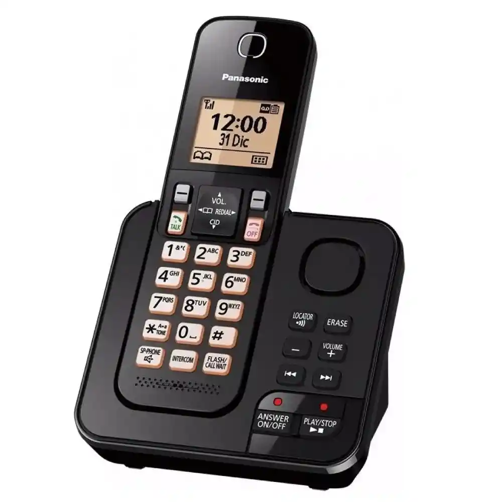 Telefono Inalambrico Panasonic Contestador Id Altavoz Tgc360 360