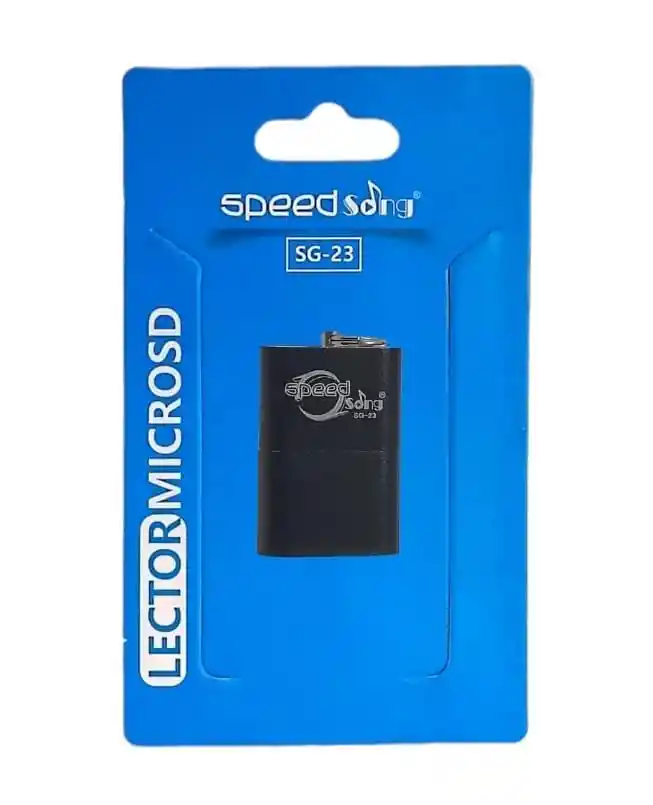 Lector Micro Sd, Usb, Speed Song Sg - 23