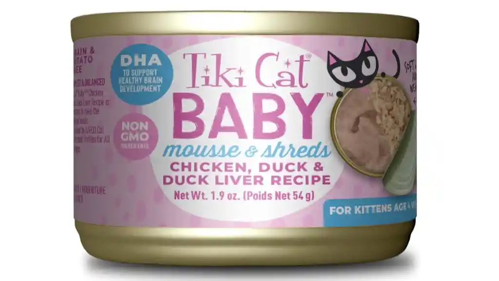 Tiki Cat Baby Alimento Humedo Sabor Pollo Y Salmon